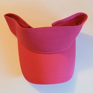 Hot Pink Visor Cap